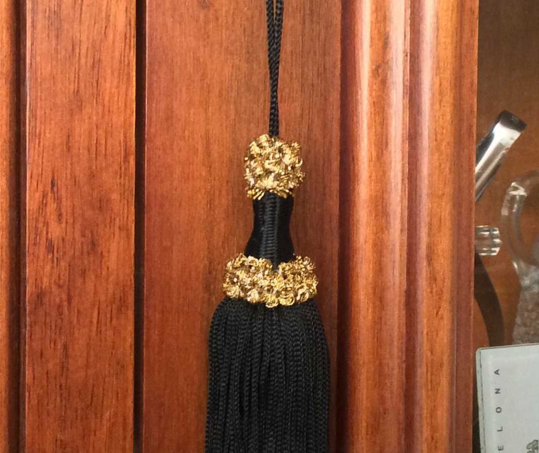 Key Tassel Lame for Antique Furniture - Handmade Florence