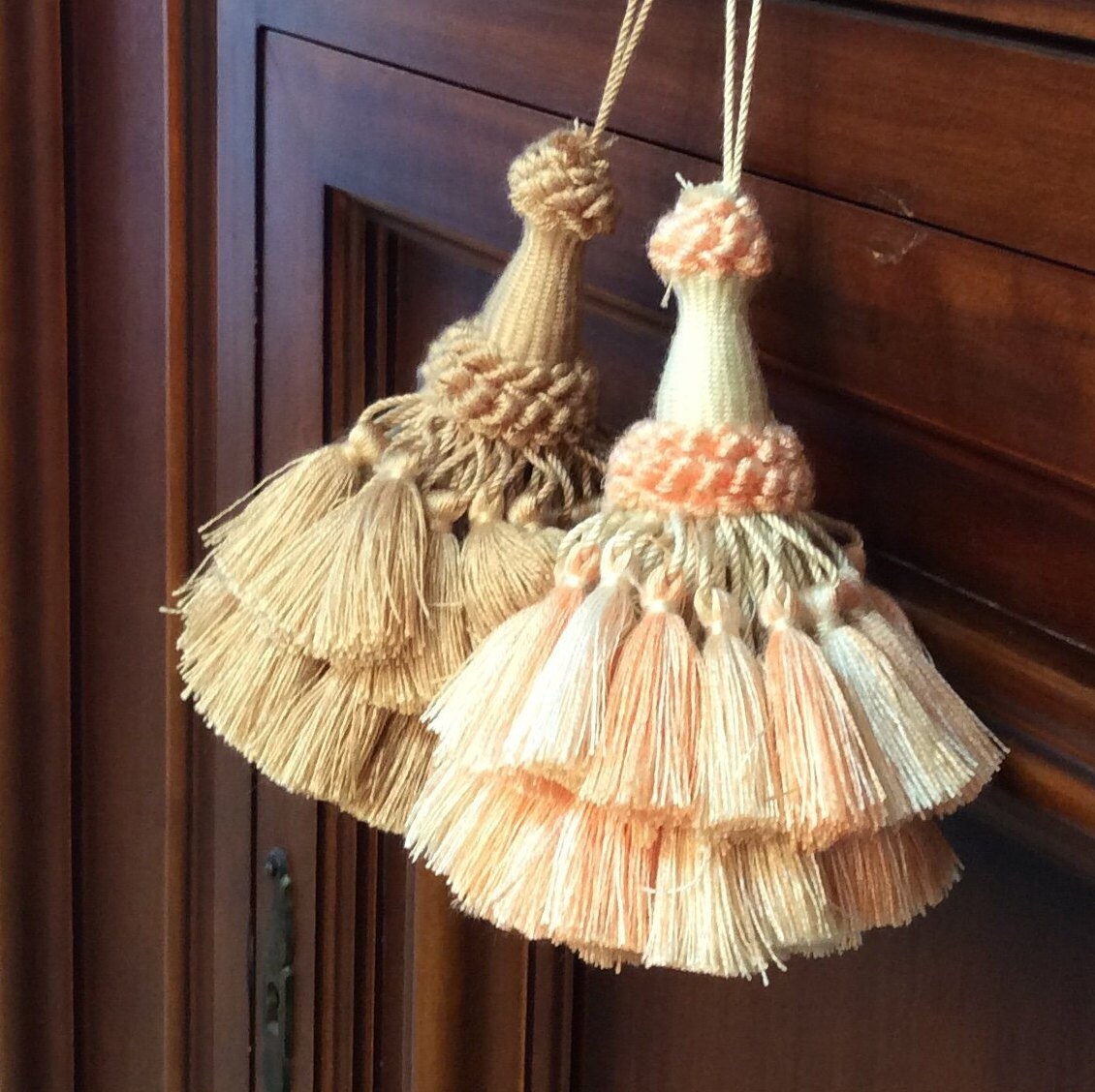 Nappa Ballerina Fiocco Chiave Grande 15cm per Tende e Mobili - 2 Colori Firenze