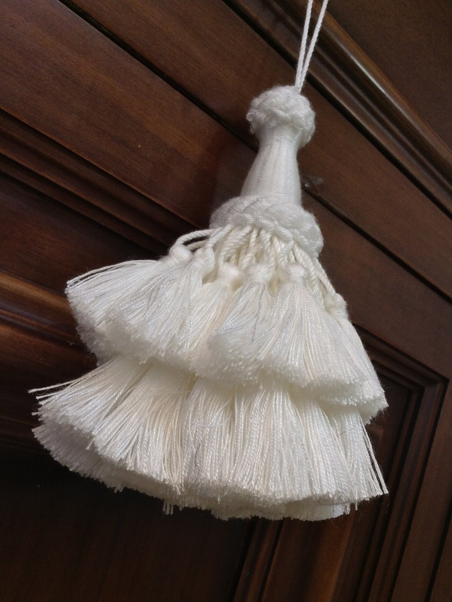 Nappa Ballerina Fiocco Chiave Grande 15cm per Tende e Mobili - 2 Colori Firenze