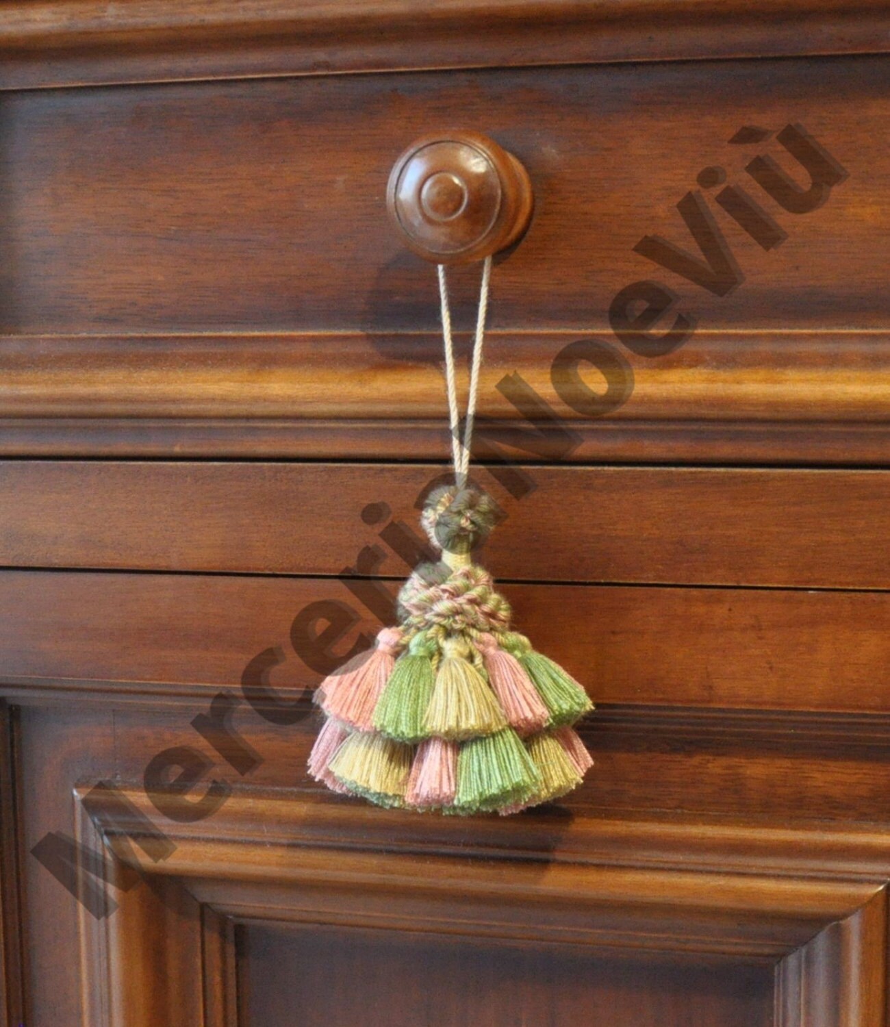 Nappa Ballerina Fiocco Chiave Artigianale - Regalo Casa Nuova Made in Firenze