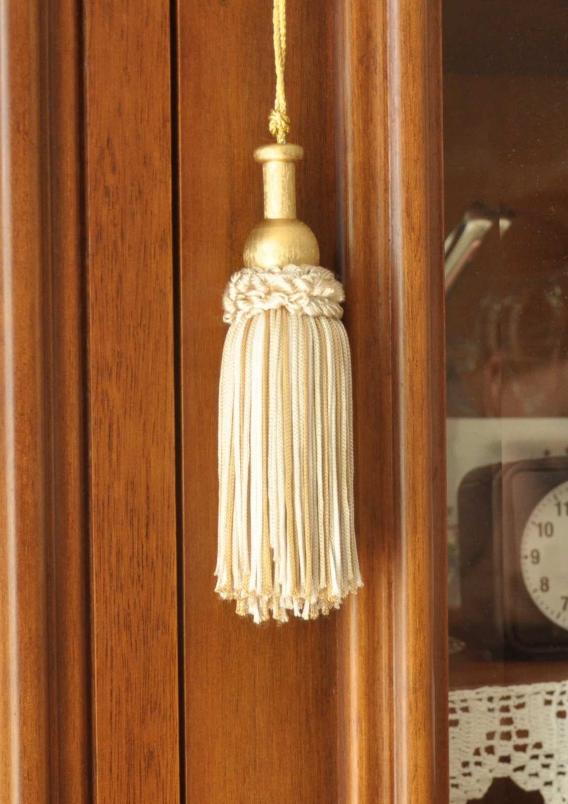 Nappa Fiocco Chiave Shabby Chic 15cm - Made in Firenze