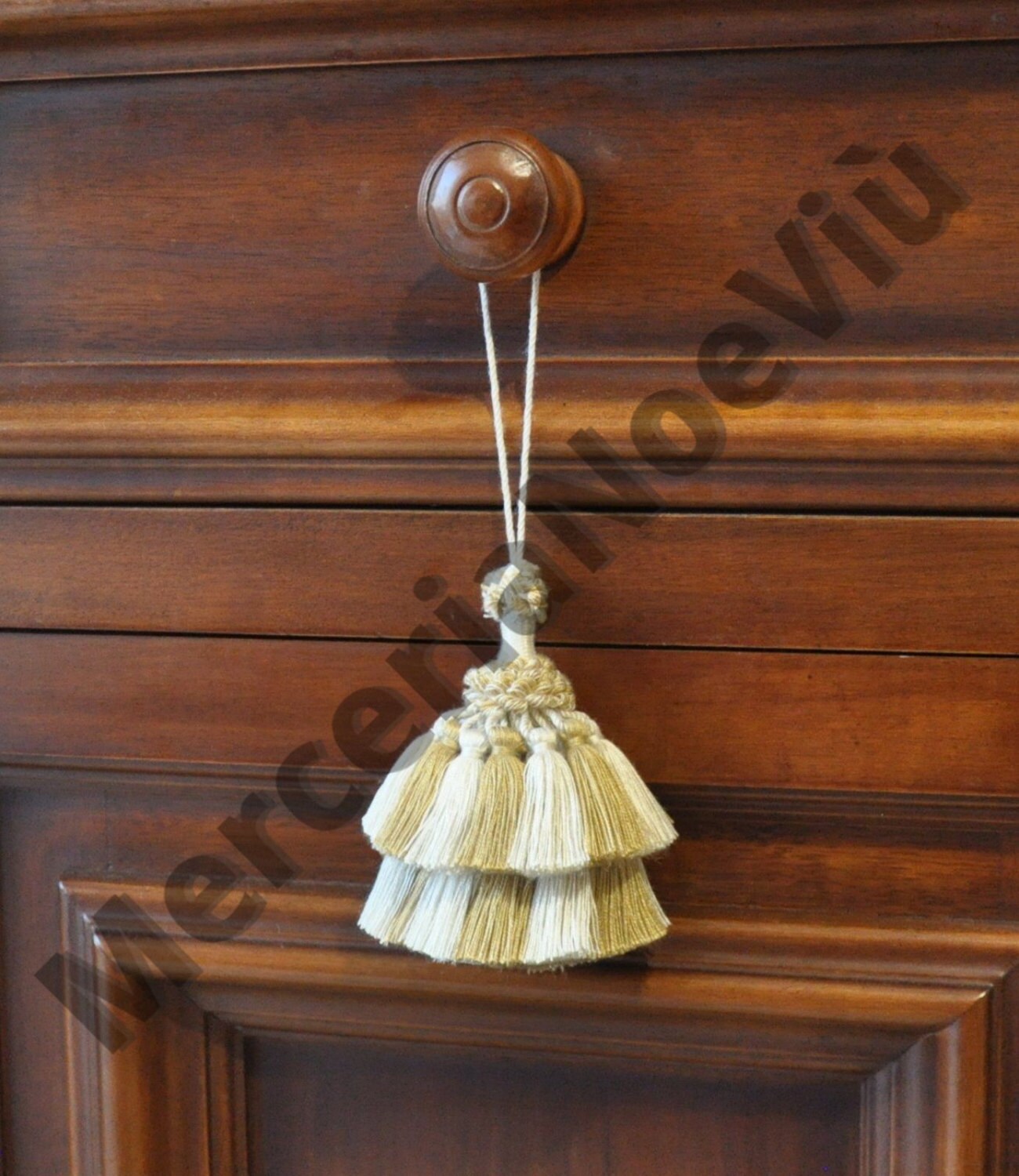 Nappa Ballerina Fiocco Chiave Artigianale - Regalo Casa Nuova Made in Firenze