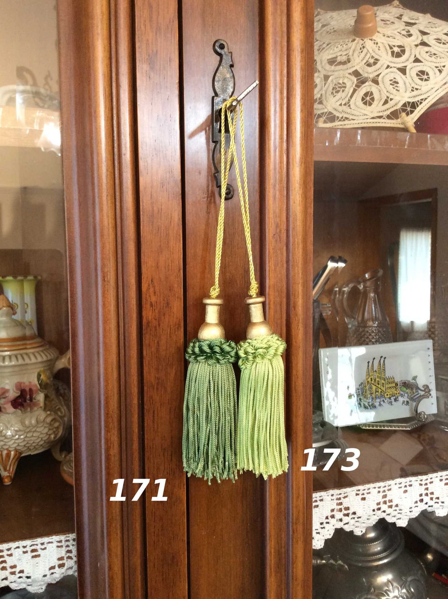 Nappa Fiocco Chiave 11cm - Made in Firenze