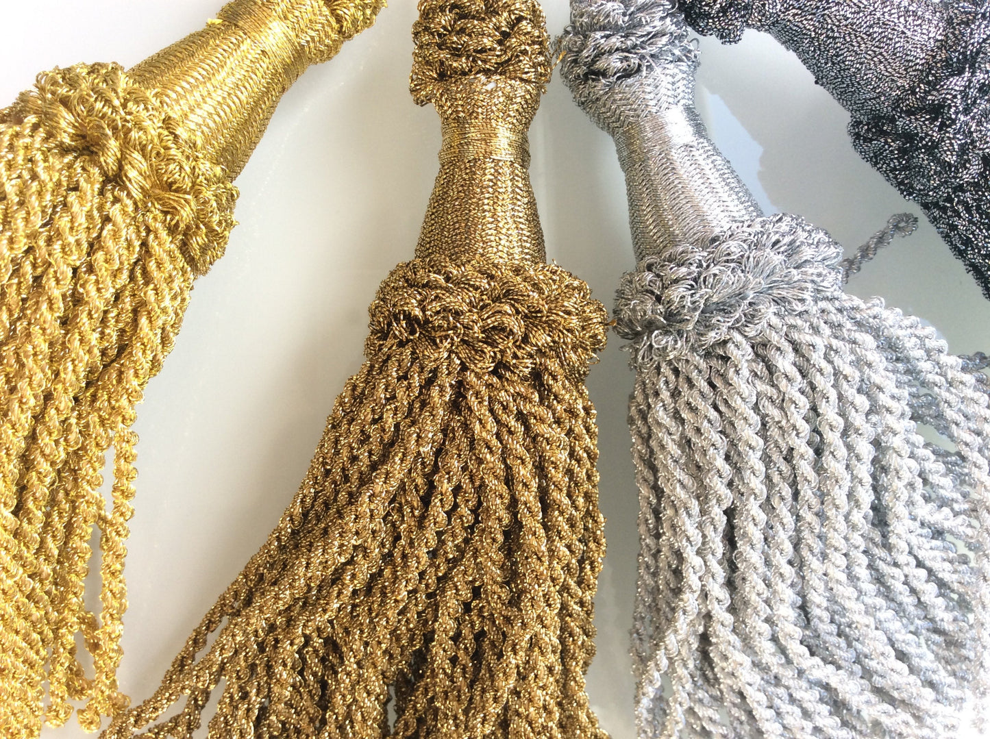 Fiocco Chiave in Lurex 15cm - Made in Italy