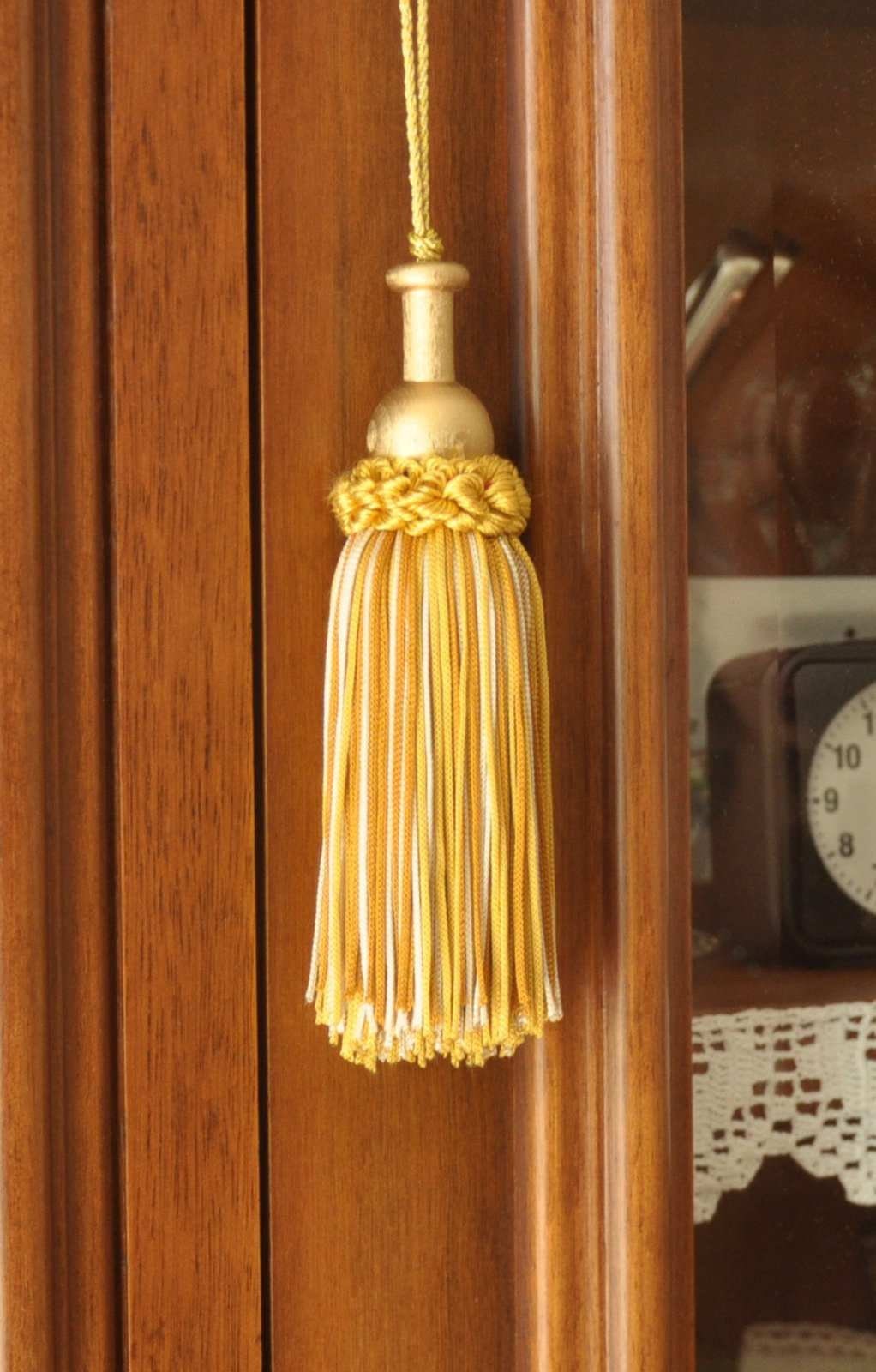 Nappa Fiocco Chiave Shabby Chic 15cm - Made in Firenze