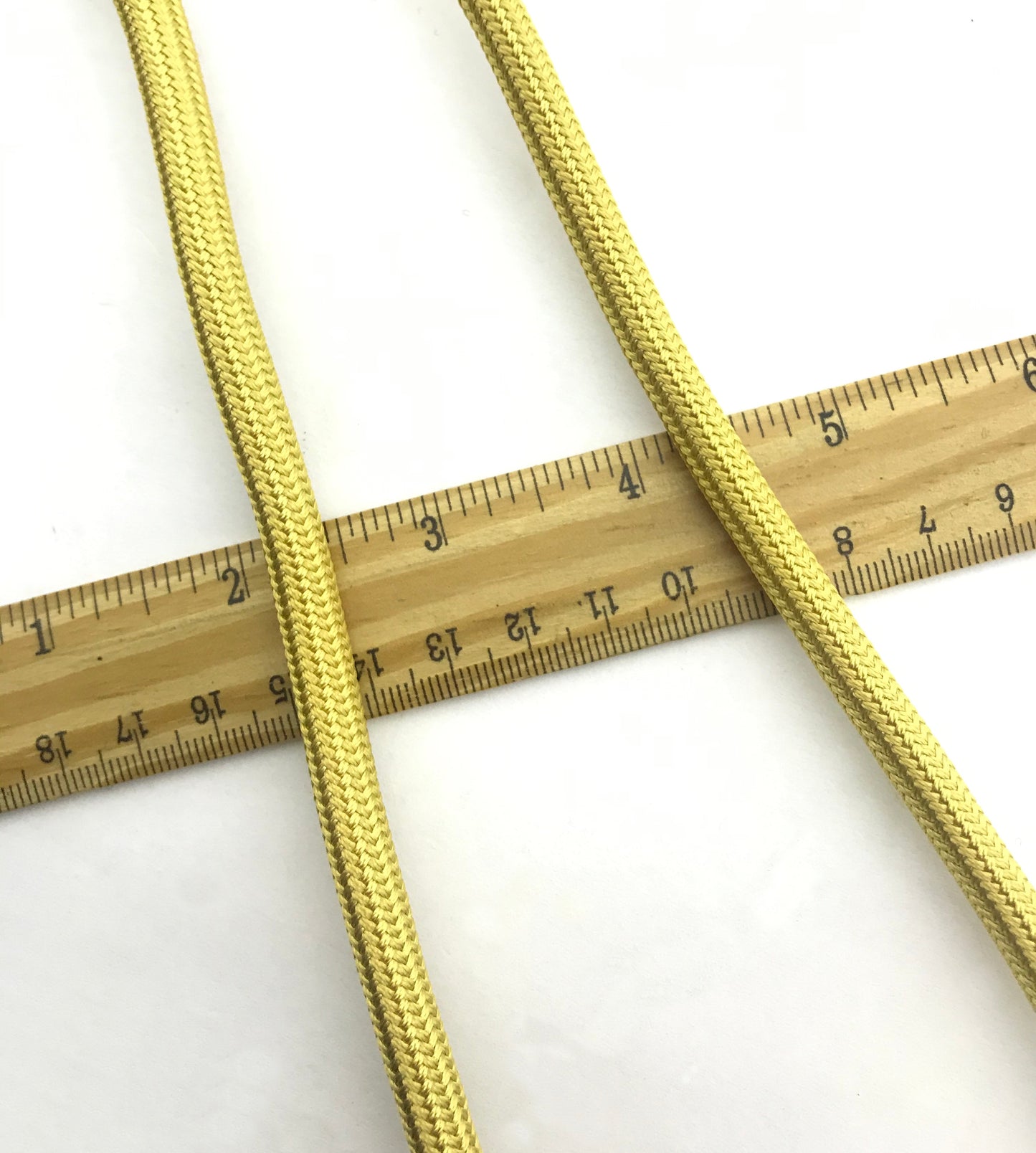Embrasse per Tende con Nappa Grande 23cm - Giallo Oro | Made in Firenze