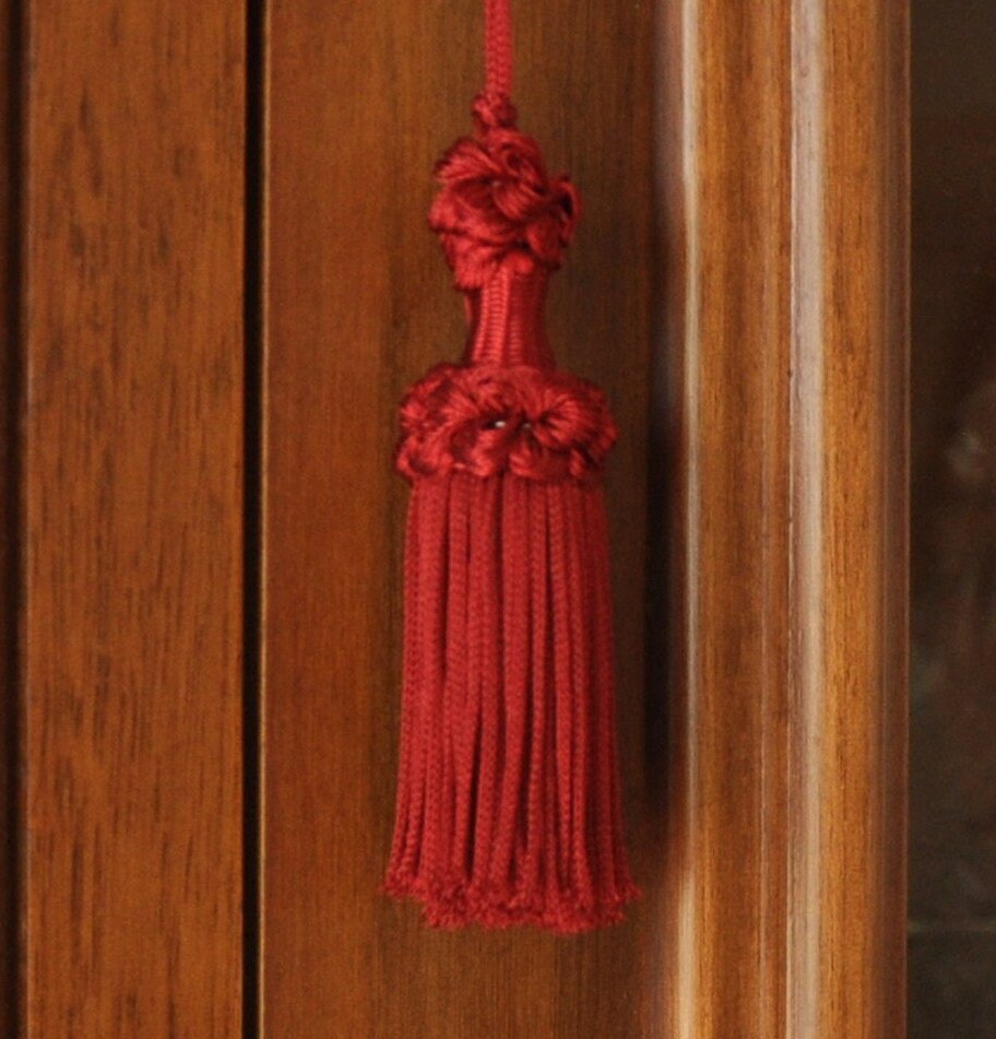 Vintage Tassel Key for Curtains and Furniture - Classic Florence Colors