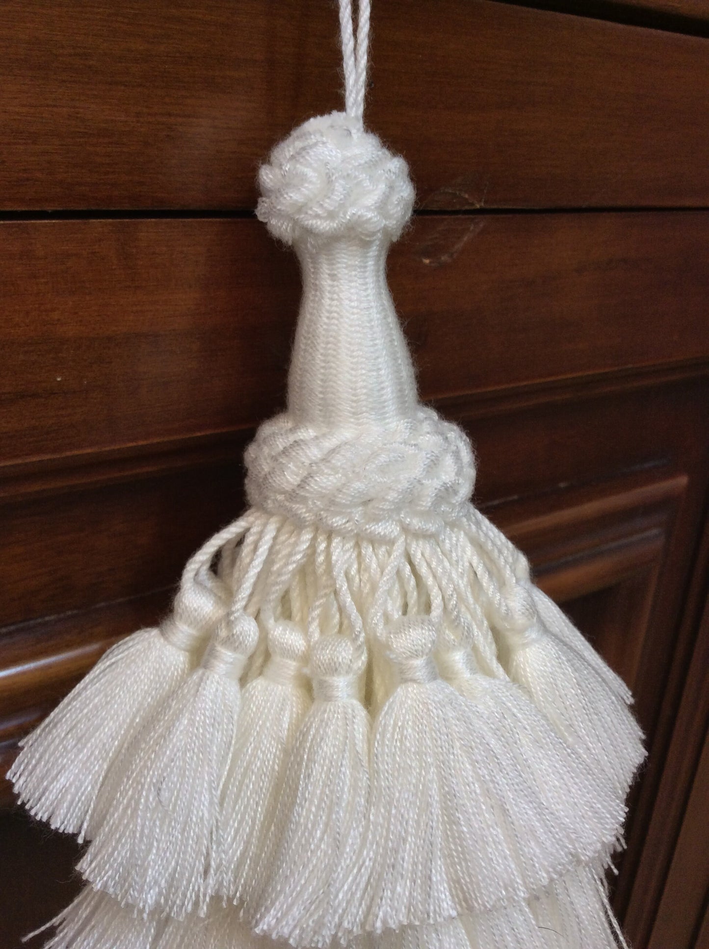 Nappa Ballerina Fiocco Chiave Grande 15cm per Tende e Mobili - 2 Colori Firenze