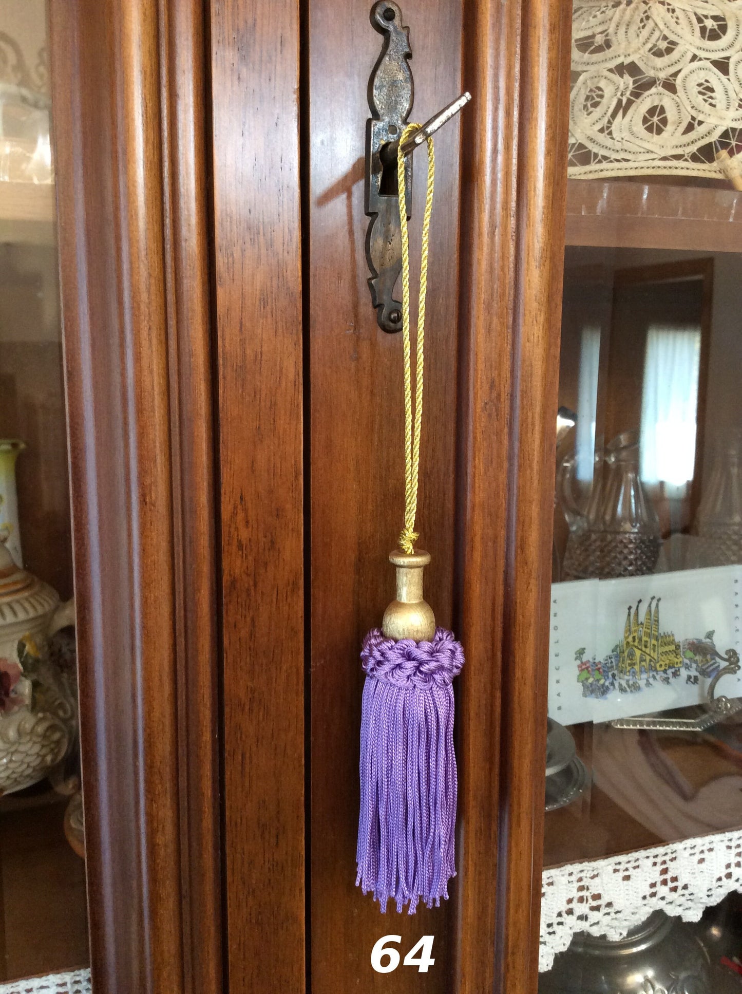 Tassel Bow Key 11cm - Made in Florence
