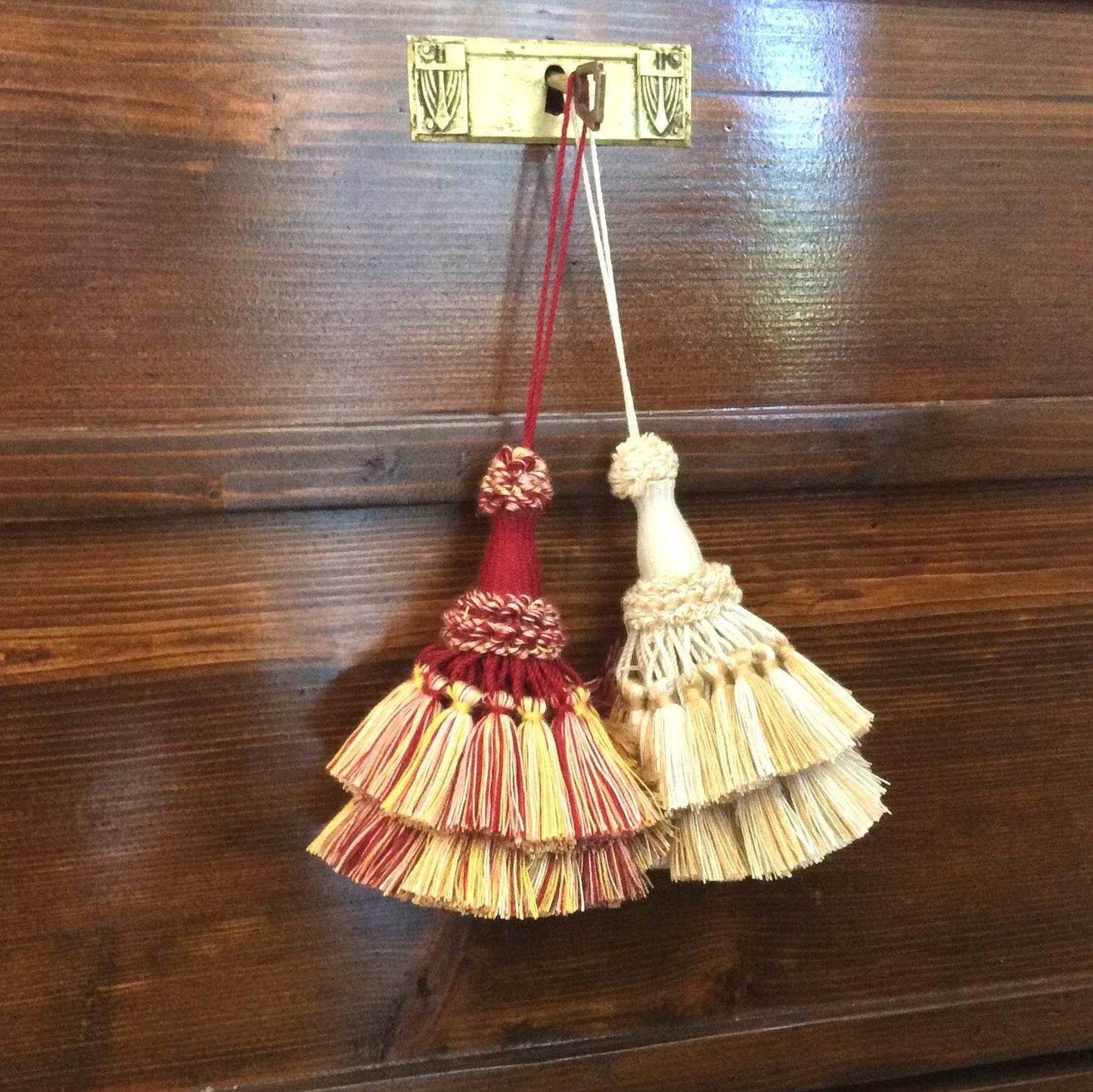 Nappa Ballerina Fiocco Chiave Grande 15cm per Tende e Mobili - 2 Colori Firenze