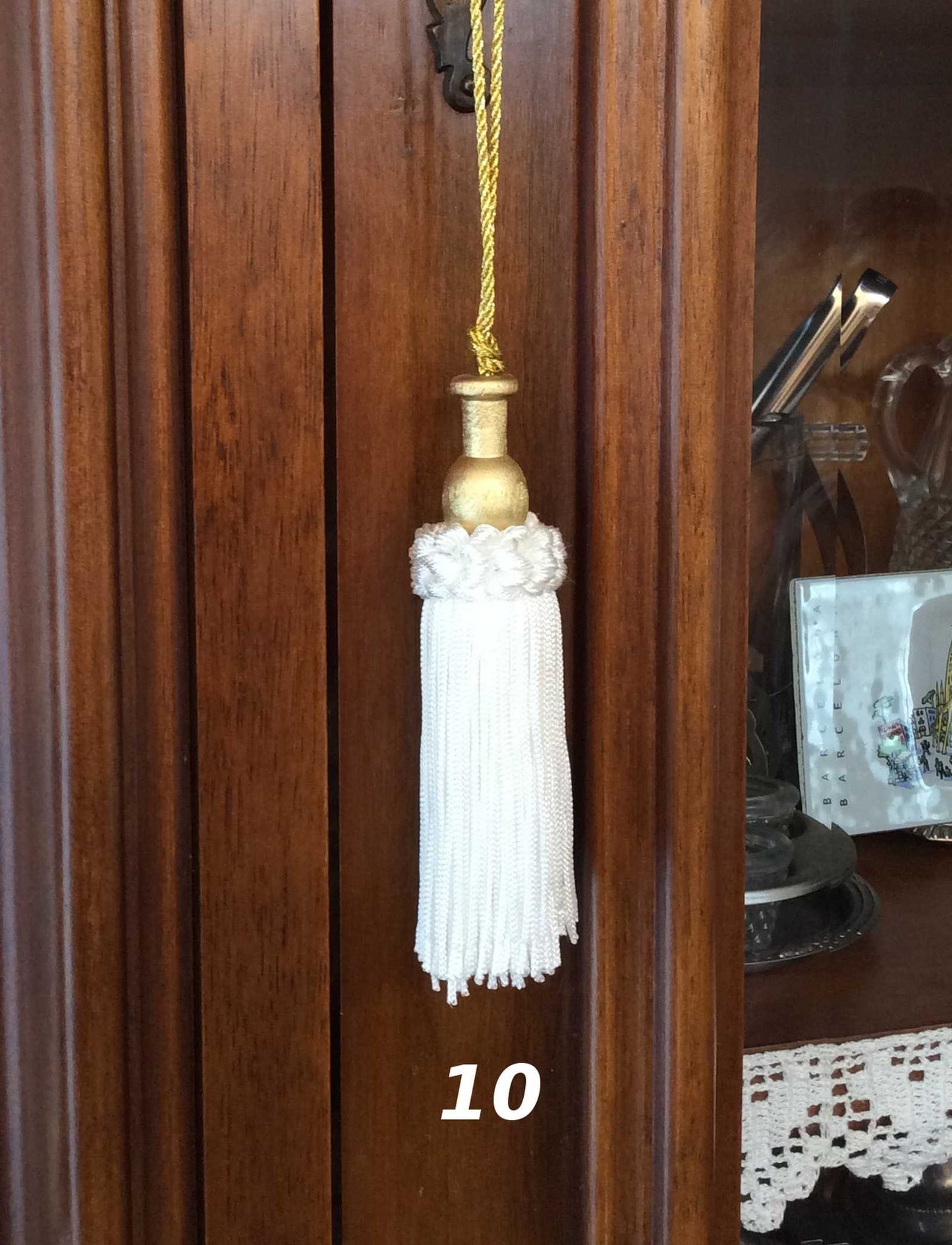 Nappa Fiocco Chiave 11cm - Made in Firenze