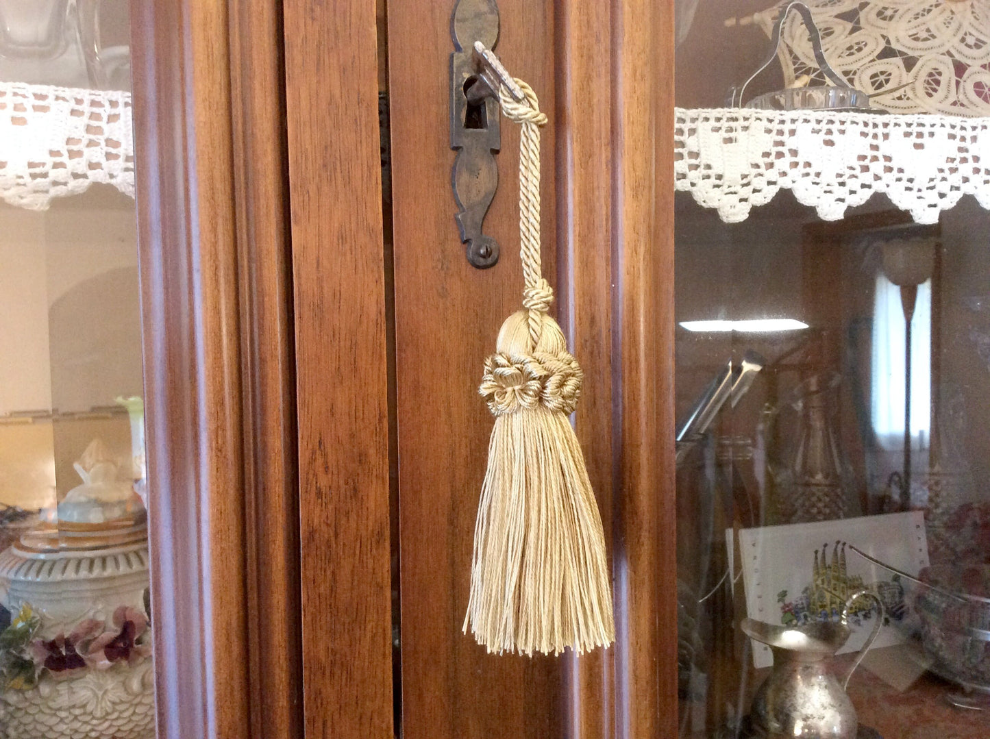 Nappa Fiocco Chiave Vintage 9cm - Made in Firenze