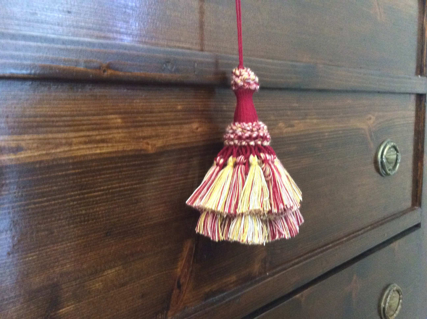 Nappa Ballerina Fiocco Chiave Grande 15cm per Tende e Mobili - 2 Colori Firenze