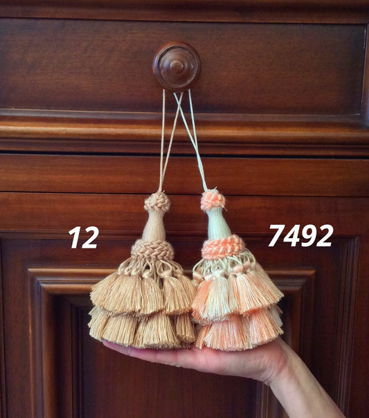 Nappa Ballerina Fiocco Chiave Grande 15cm per Tende e Mobili - 2 Colori Firenze