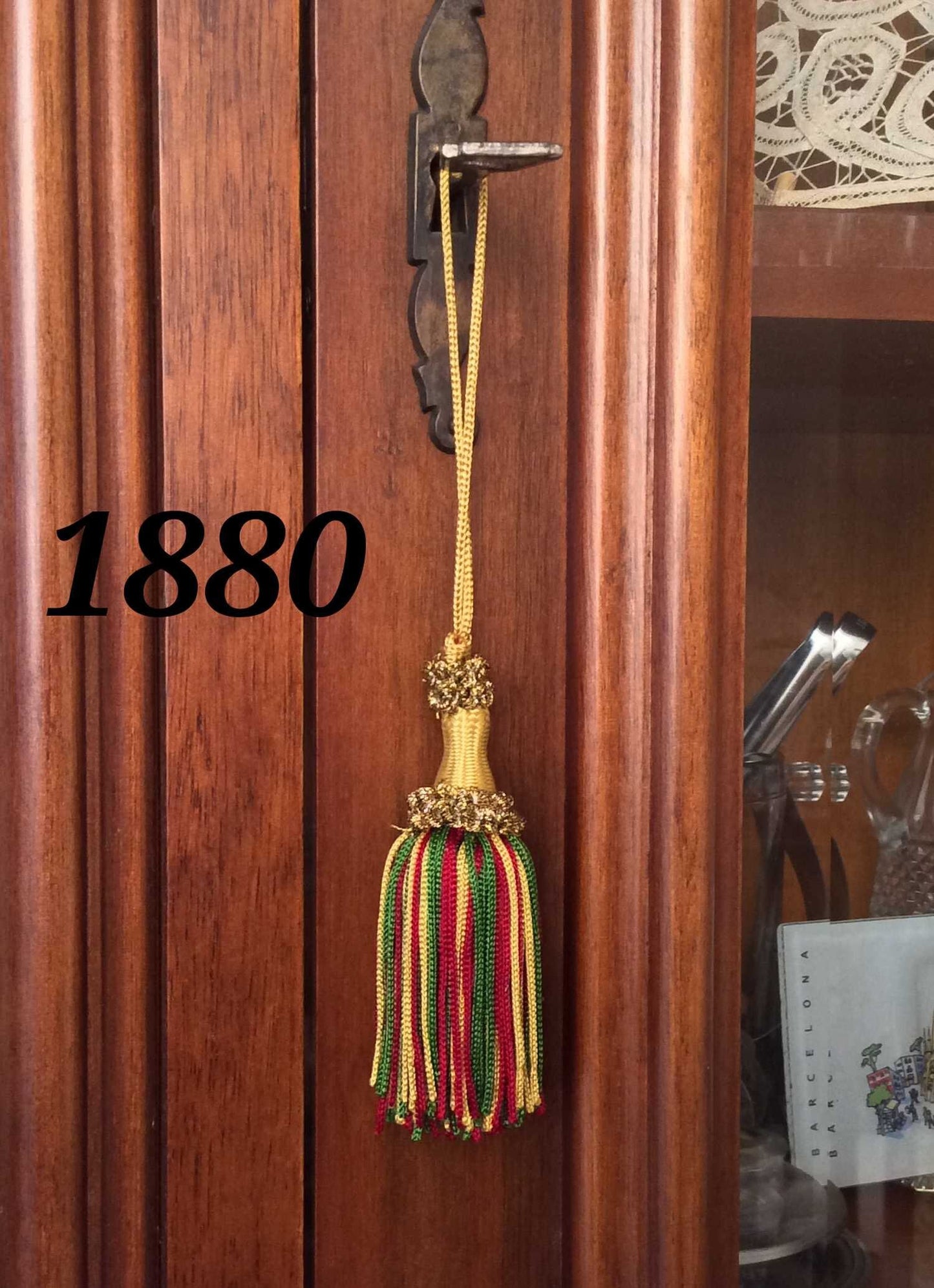 Key Tassel Lame for Antique Furniture - Handmade Florence