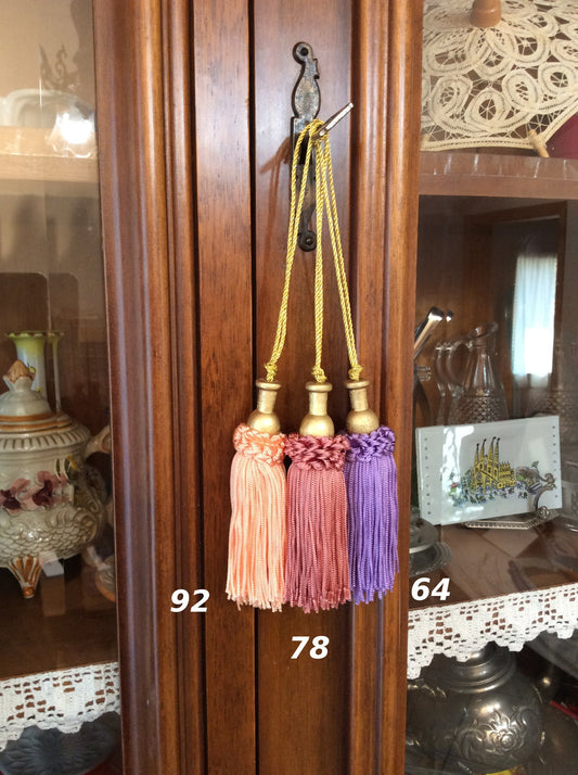 Nappa Fiocco Chiave 11cm - Made in Firenze