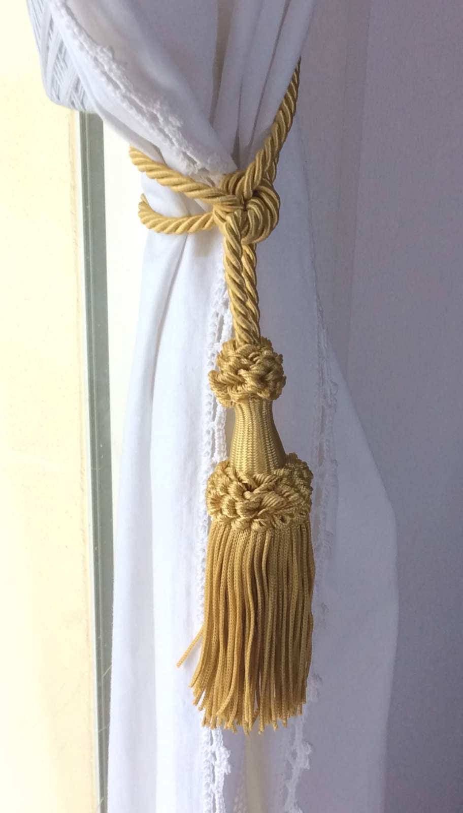 Embrasse per Tende con Nappa 12cm - 4 Colori | Made in Firenze