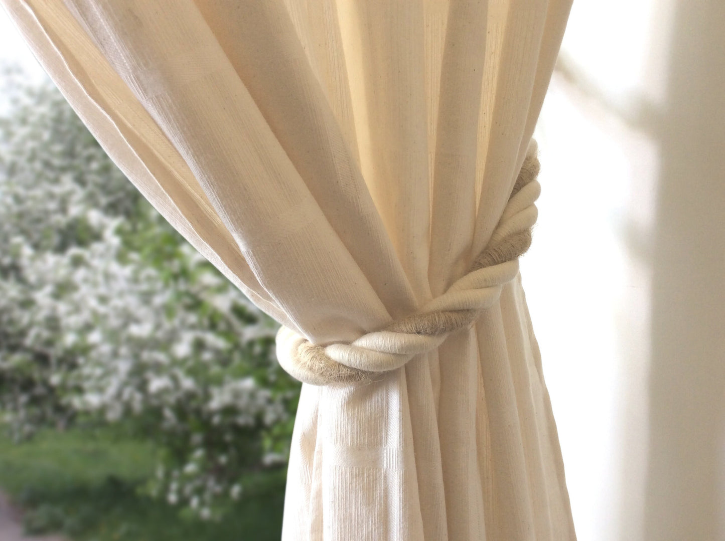 Legatenda in Corda Juta e Cotone 25mm – Stile Rustico Shabby Chic Made in Italy
