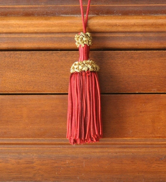 Key Tassel Lame for Antique Furniture - Handmade Florence