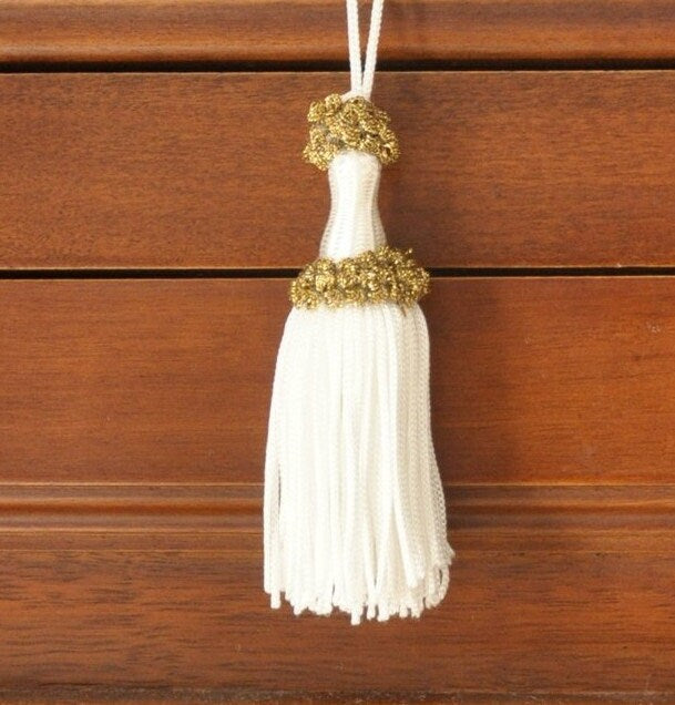 Key Tassel Lame for Antique Furniture - Handmade Florence