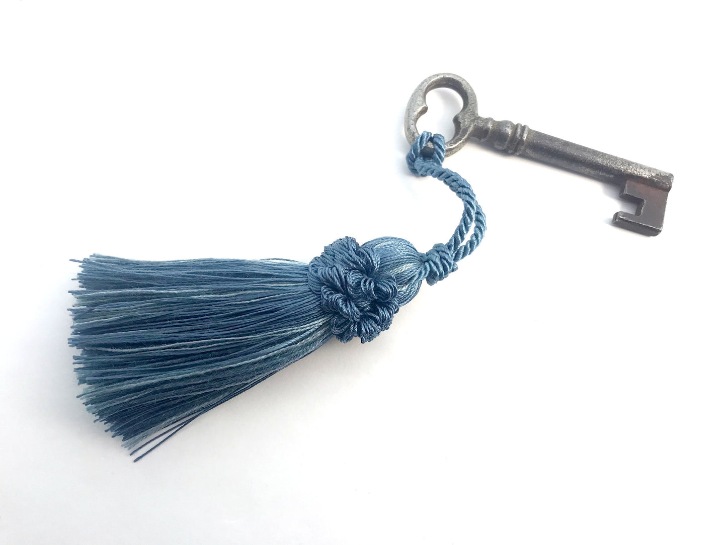 Vintage Key Bow Tassel 9cm - Made in Florence