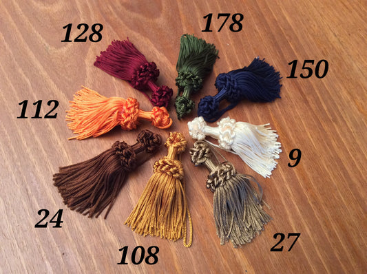 Nappa Fiocco Chiave Vintage per Tende e Mobili - 8 Colori Firenze