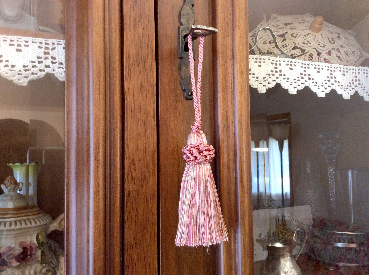 Vintage Key Bow Tassel 9cm - Made in Florence