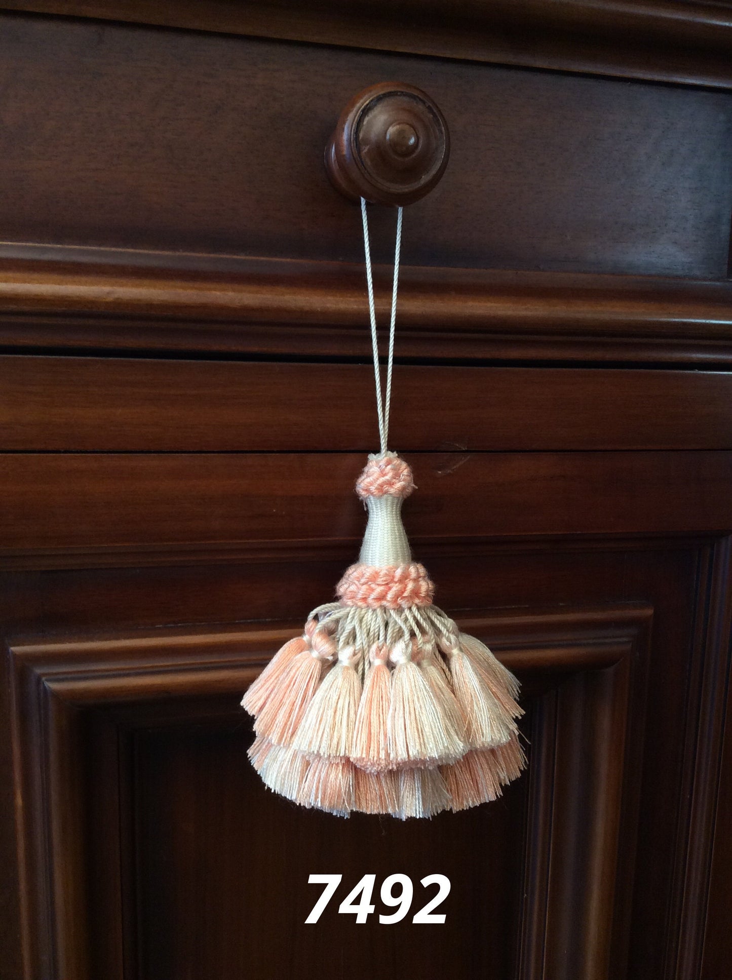 Nappa Ballerina Fiocco Chiave Grande 15cm per Tende e Mobili - 2 Colori Firenze