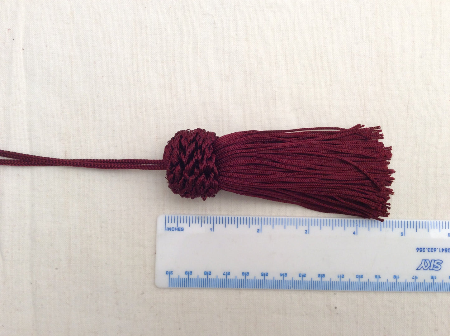 Nappa Fiocco Chiave Nera o Bordò 11cm - Made in Firenze