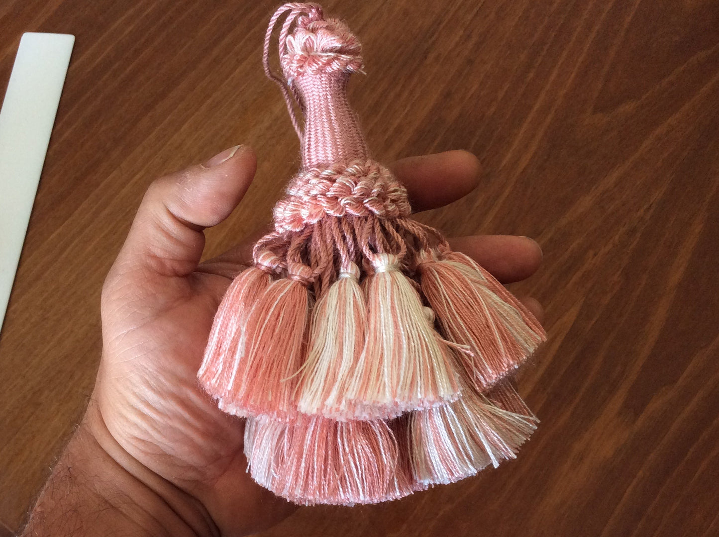 Nappa Ballerina Fiocco Chiave Grande 15cm per Tende e Mobili - 2 Colori Firenze
