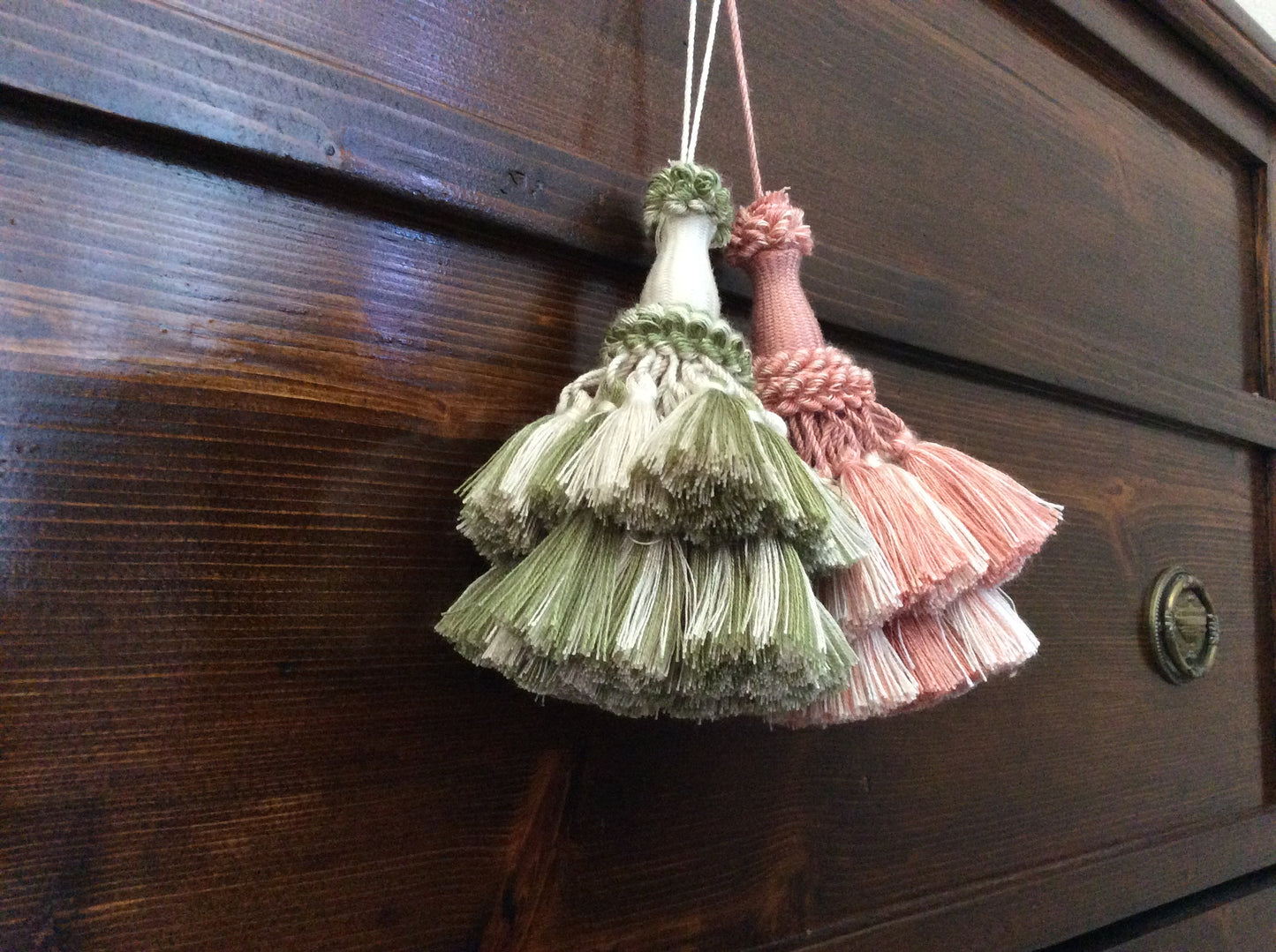 Nappa Ballerina Fiocco Chiave Grande 15cm per Tende e Mobili - 2 Colori Firenze