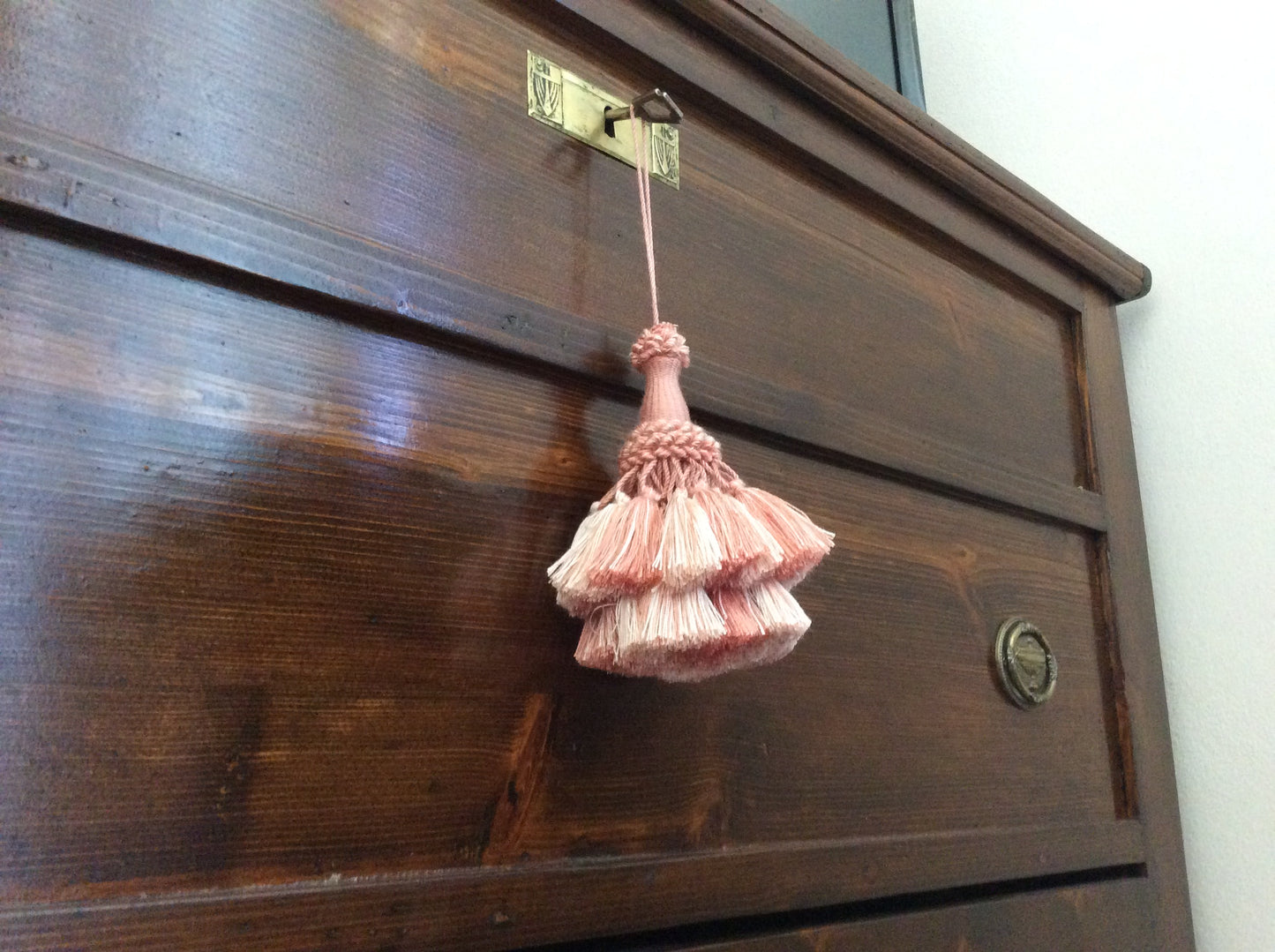 Nappa Ballerina Fiocco Chiave Grande 15cm per Tende e Mobili - 2 Colori Firenze