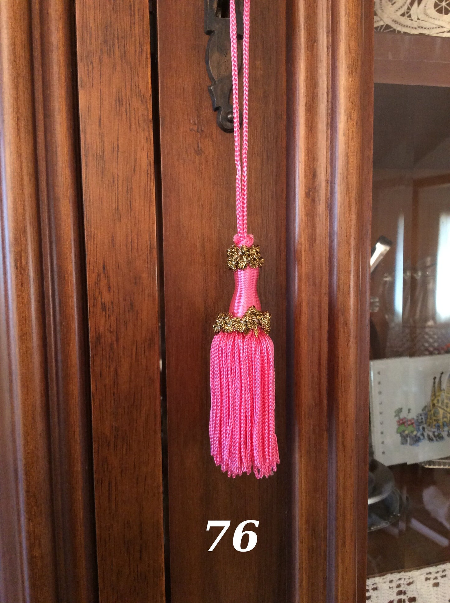Key Tassel Lamé for Antique Furniture - 4 Colors Florence