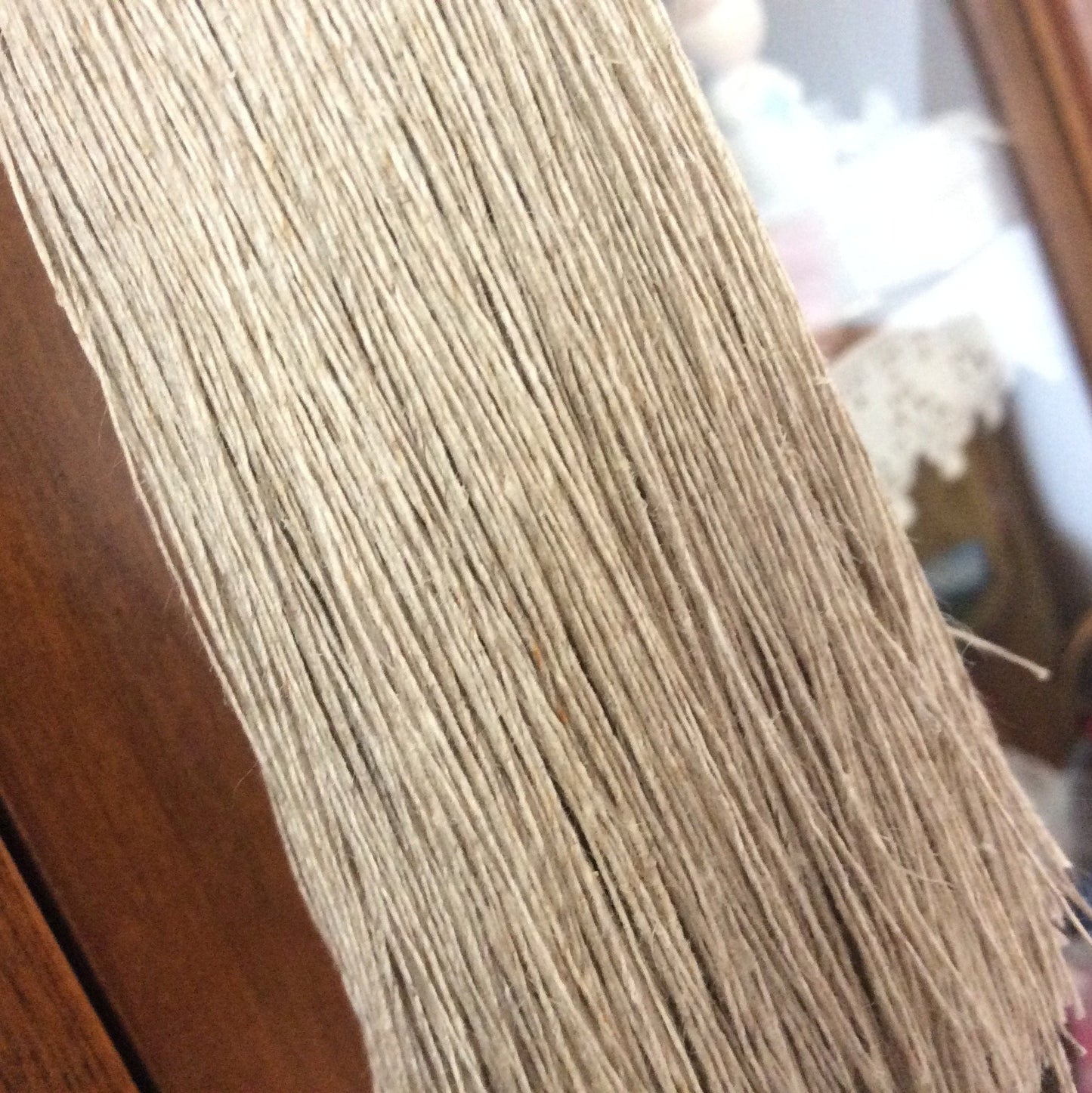 nappa,  fiocco chiave, lino e cotone naturali Made in Firenze home decor ! regalo per la casa nuova .