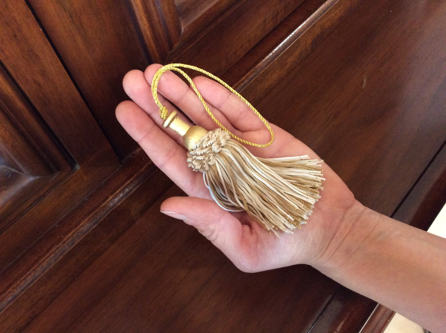 Nappa Fiocco Chiave 11cm - Made in Firenze