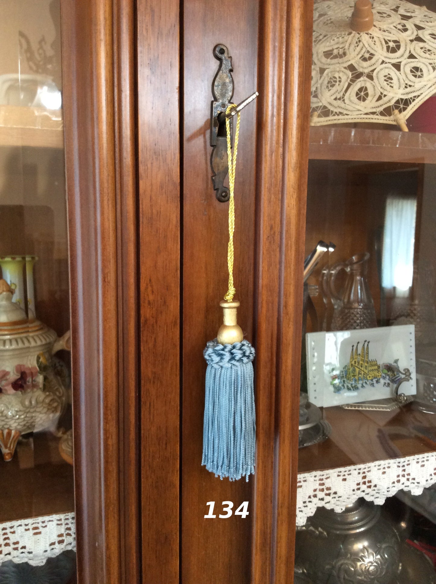 Tassel Bow Key 11cm - Made in Florence
