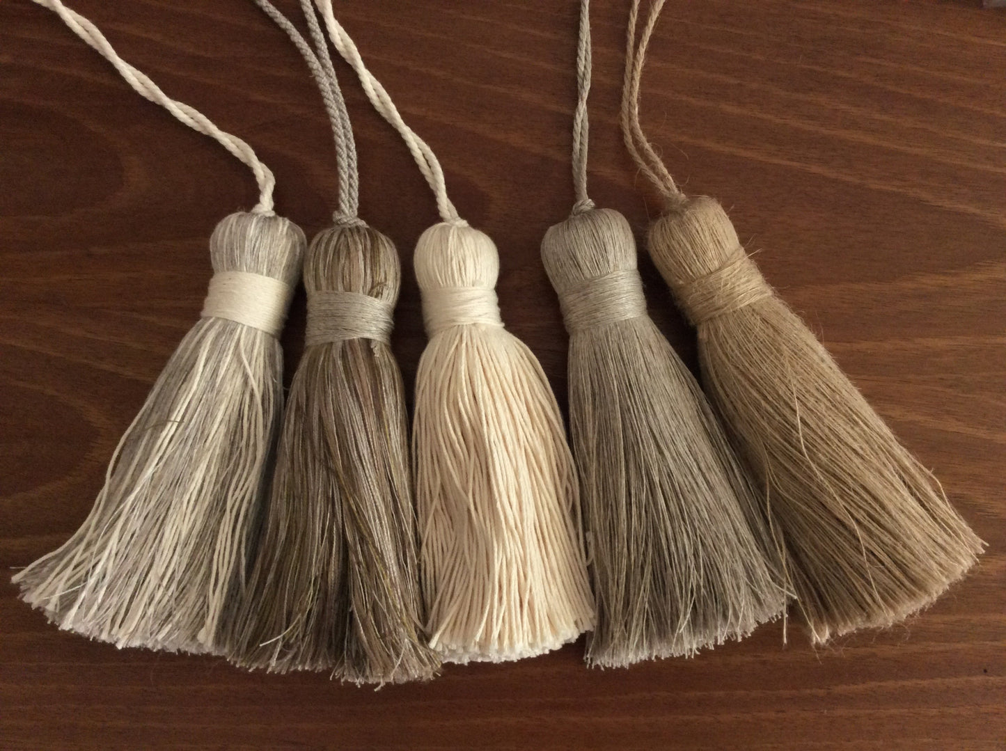 nappa,  fiocco chiave, lino cotone viscosa juta naturali Made in Firenze shabby chic
