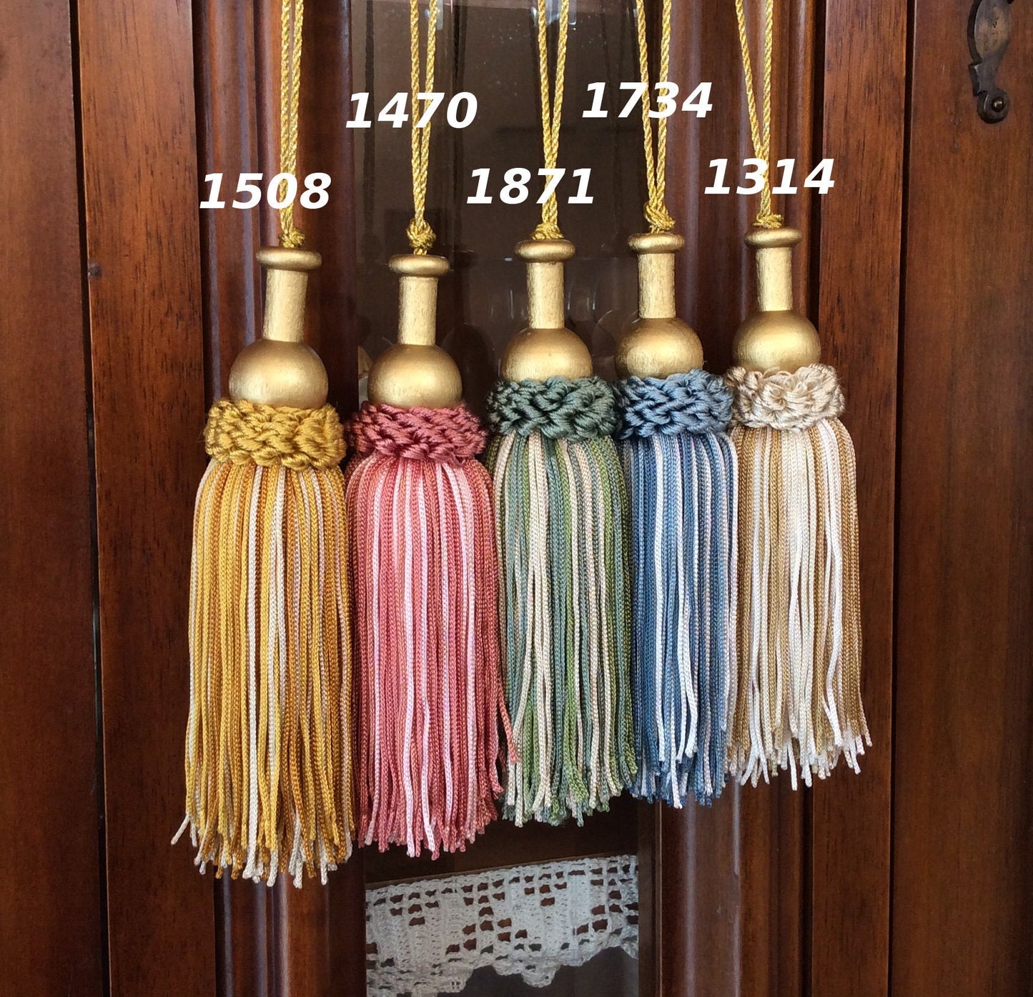 Nappa Fiocco Chiave Shabby Chic 15cm - Made in Firenze