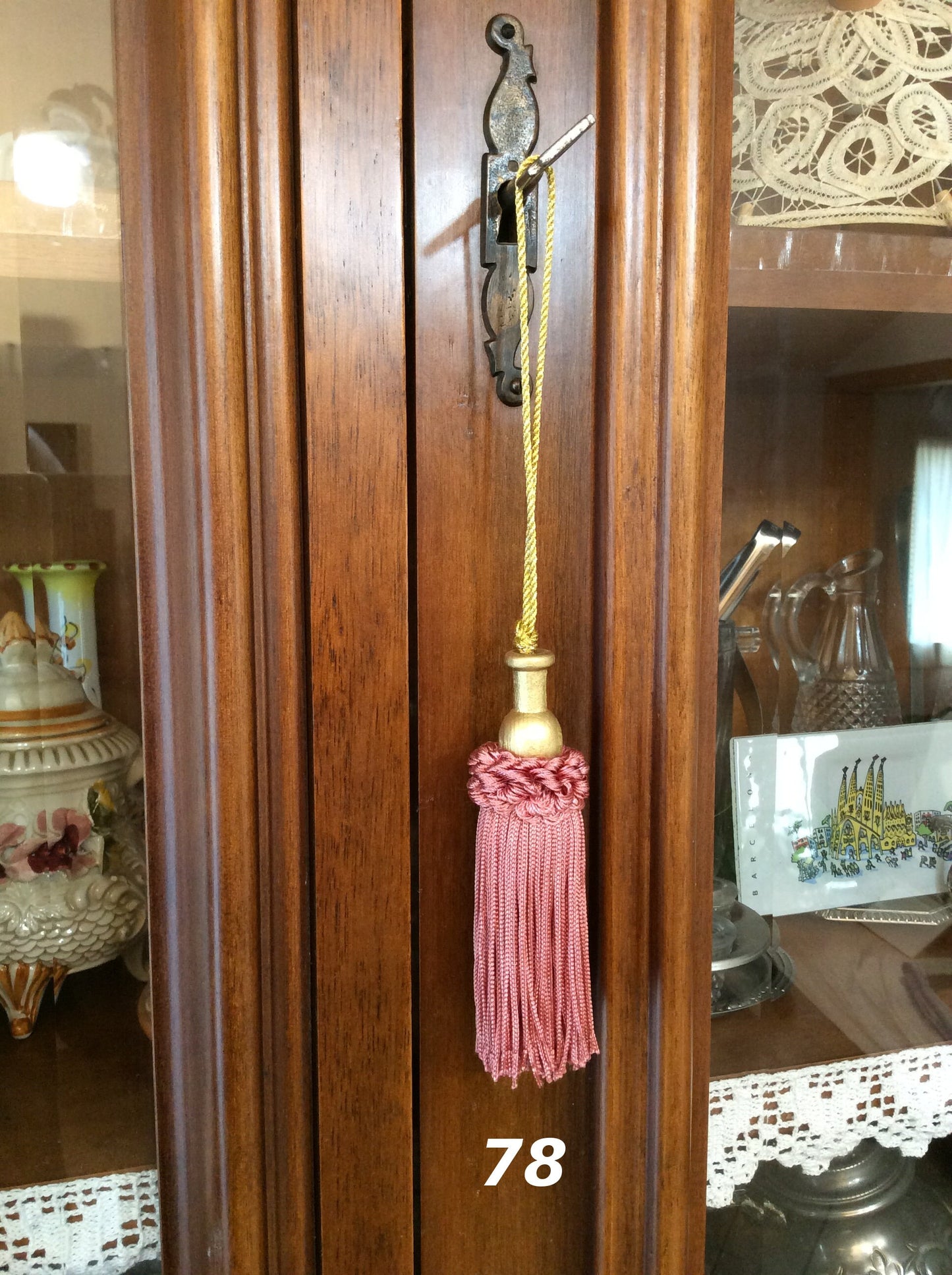 Tassel Bow Key 11cm - Made in Florence