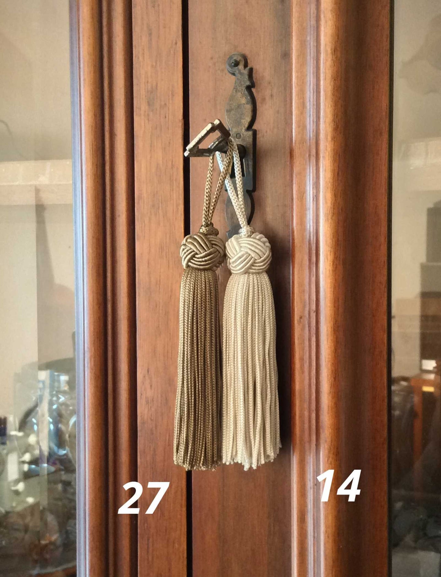 Vintage Solomone Key Tassel 10cm - Made in Florence