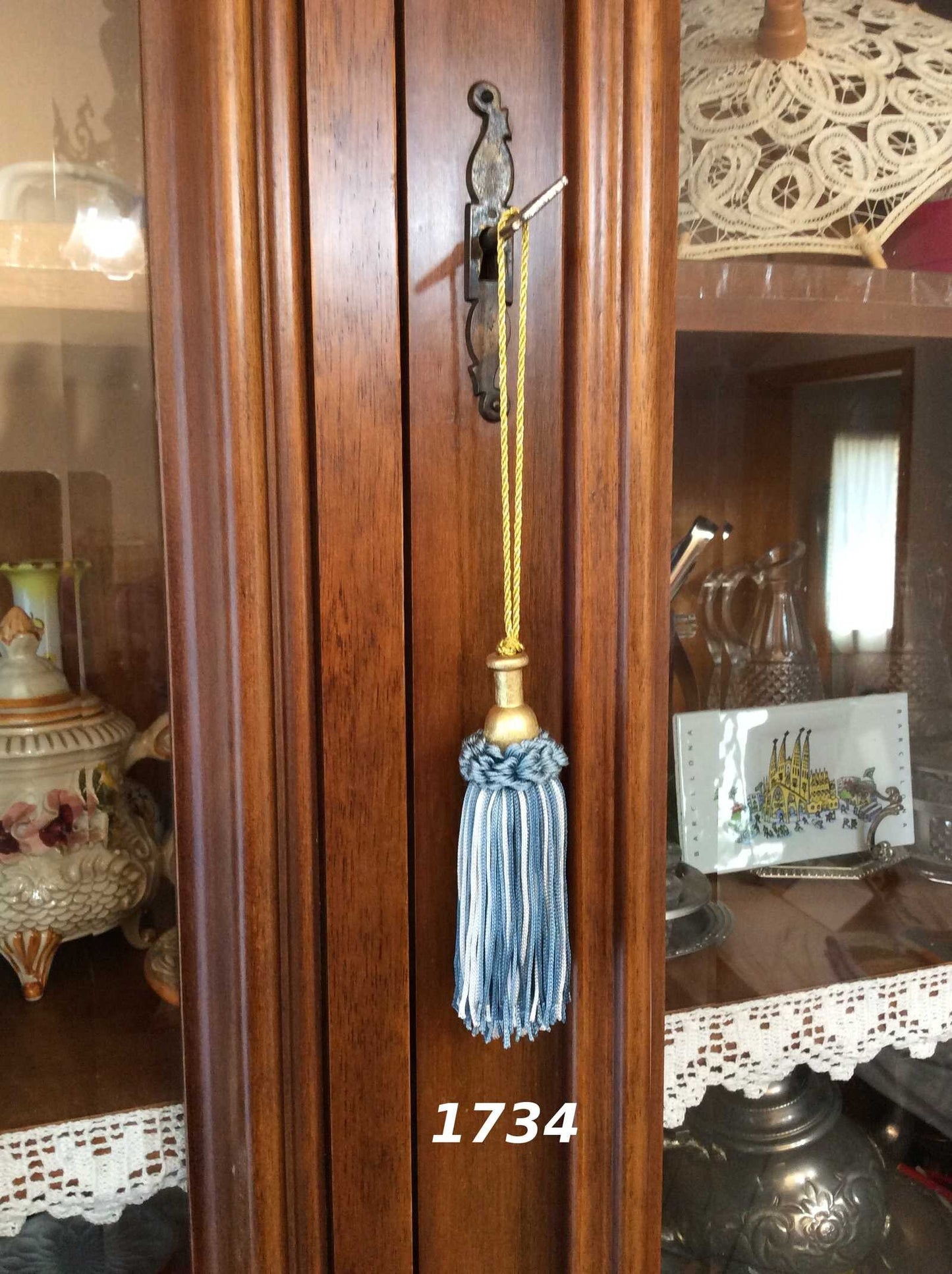 Tassel Bow Key 11cm - Made in Florence