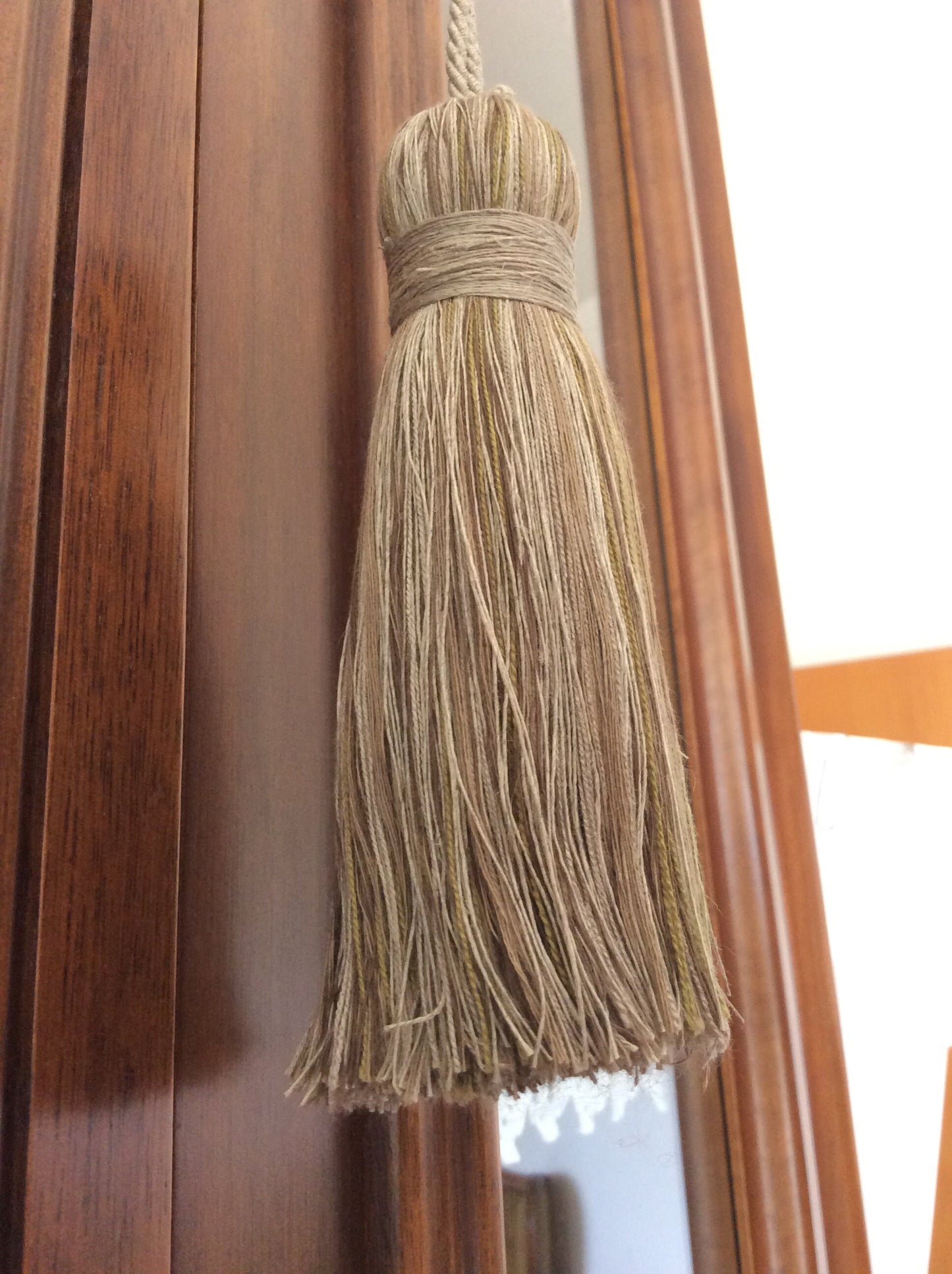 nappa,  fiocco chiave, lino cotone viscosa juta naturali Made in Firenze shabby chic
