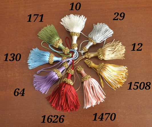 Nappa Fiocco Chiave Lamè per Mobili Antichi - 9 Colori Firenze