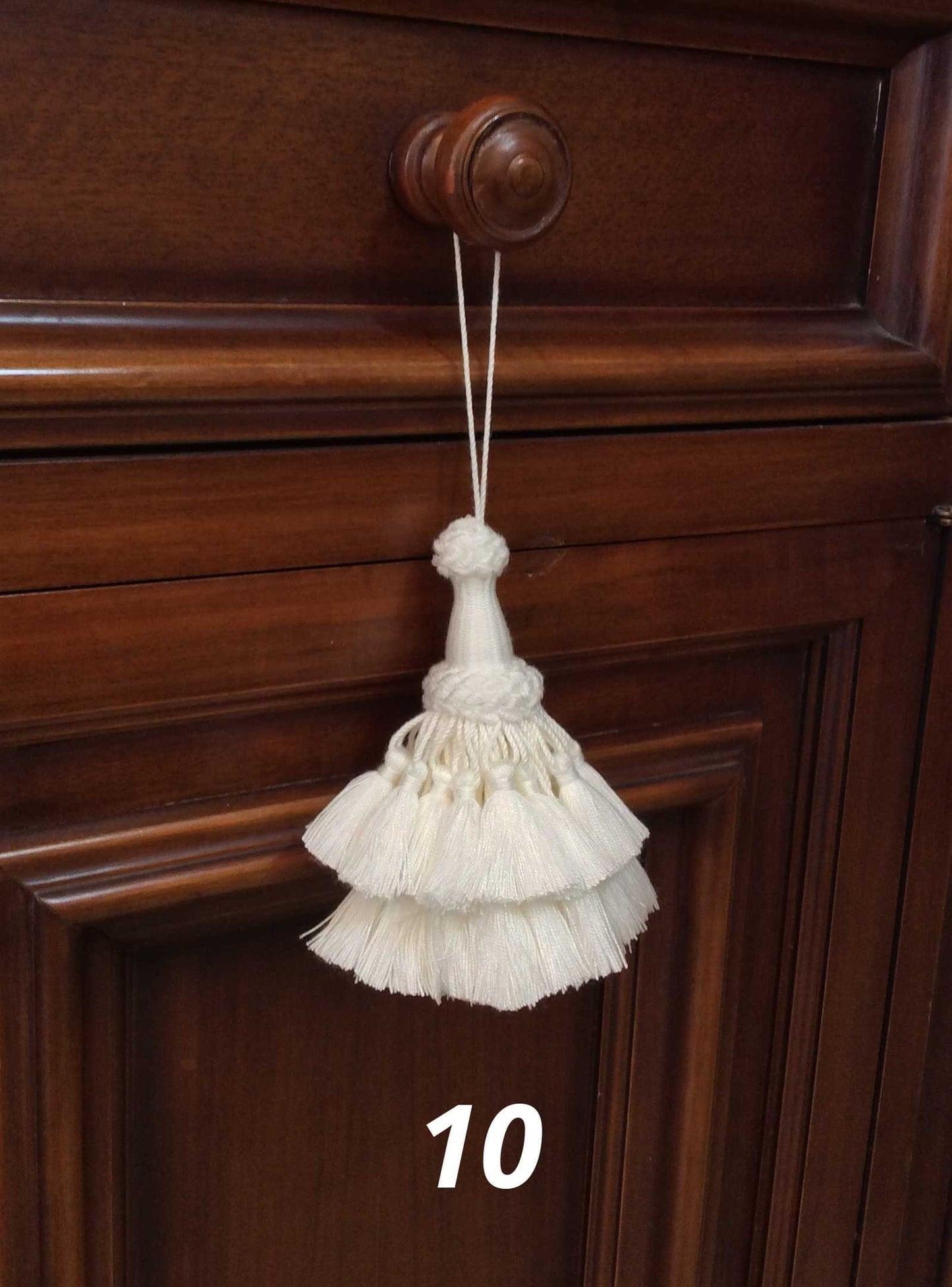 Nappa Ballerina Fiocco Chiave Grande 15cm per Tende e Mobili - 2 Colori Firenze
