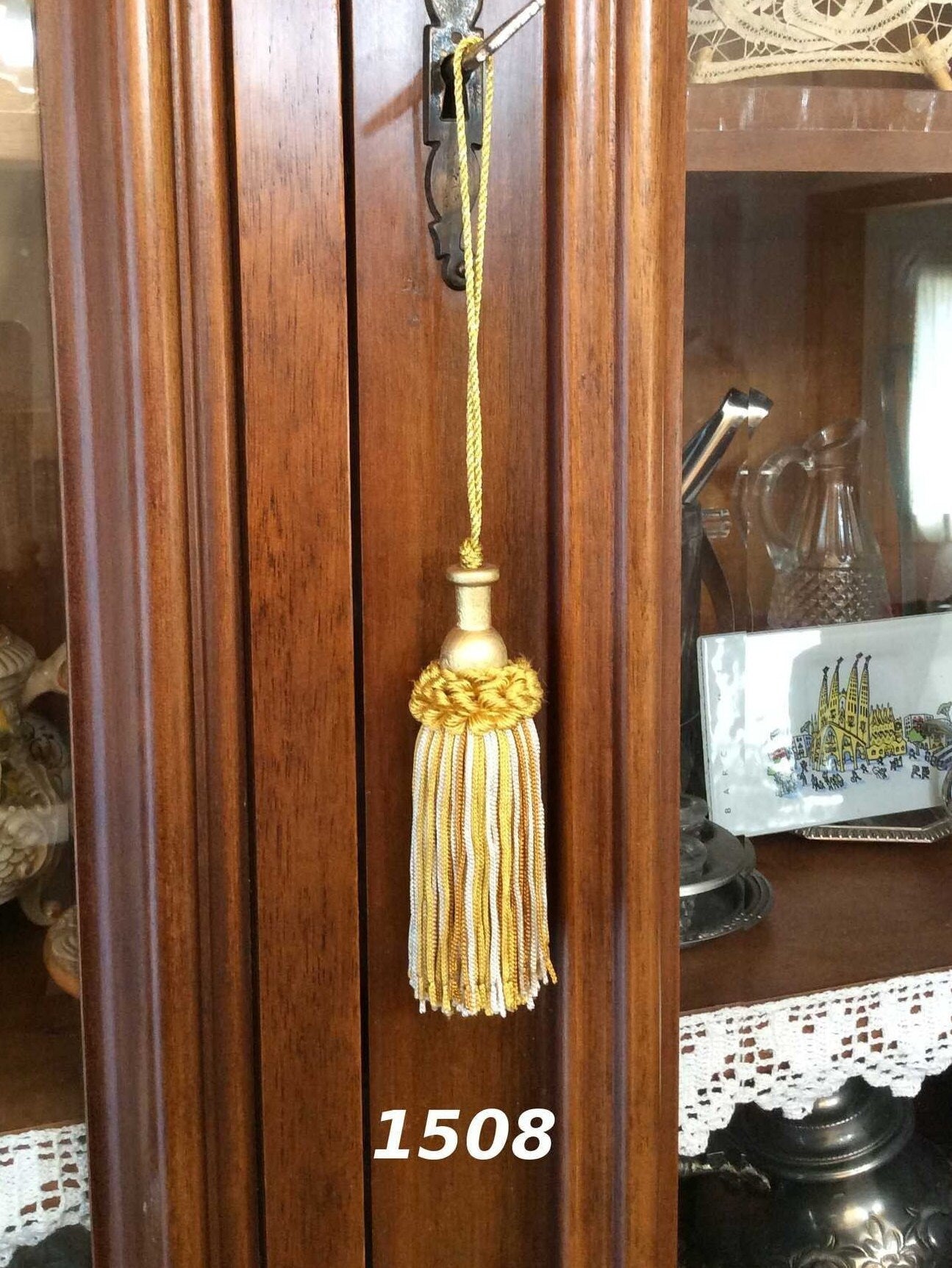 Nappa Fiocco Chiave 11cm - Made in Firenze