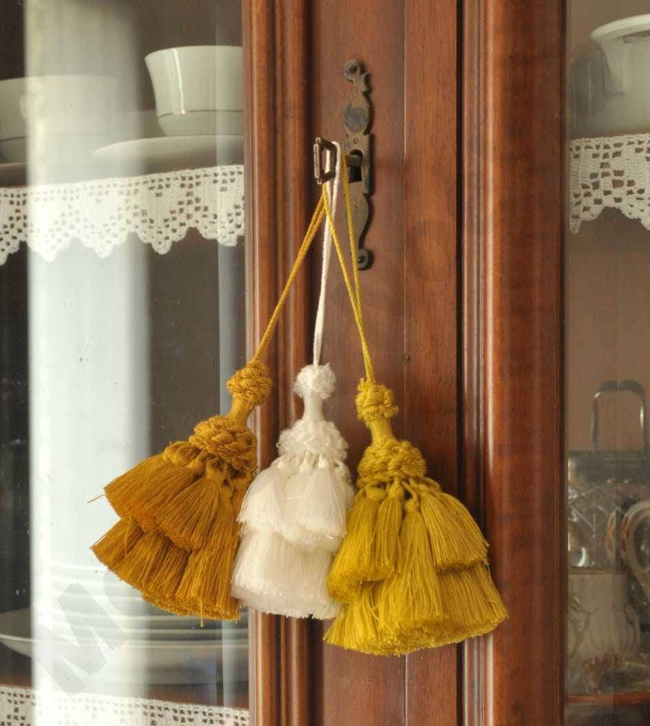 Nappa Ballerina Fiocco Chiave Artigianale - Regalo Casa Nuova Made in Firenze
